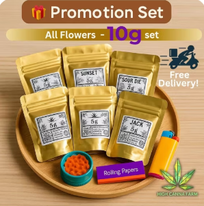 All Flowers - 10g set - Free Delivery